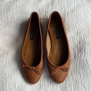 Margaux Saddle Brown Flats